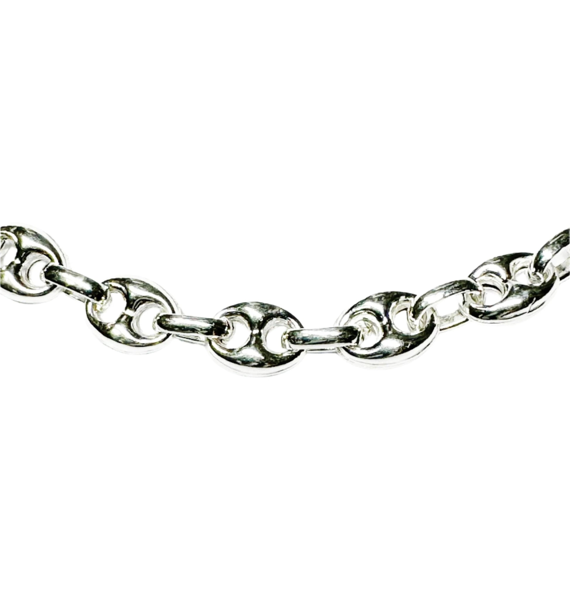 Elegant 925 Sterling Silver Anchor Chain Bracelet - Golvem